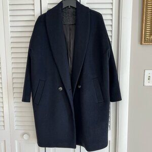 SØSKEN Studios Oversized Wool-Blend Coat (Size: Med., 8-10; See photo)